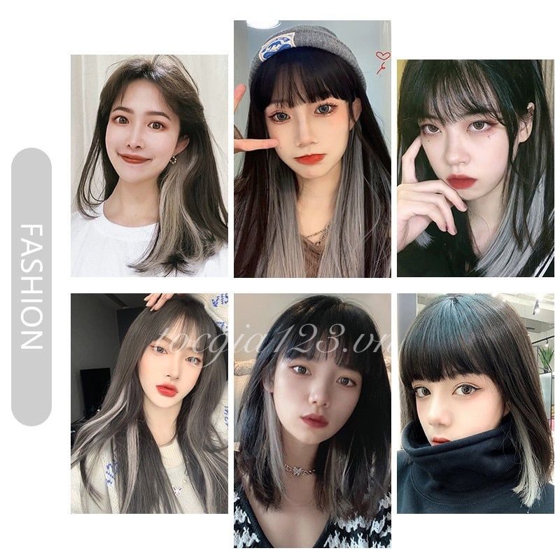 Phím line / highlight tóc thật