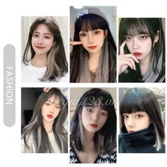 Phím line / highlight tóc thật