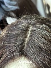 Tóc thật muối tiêu 3973