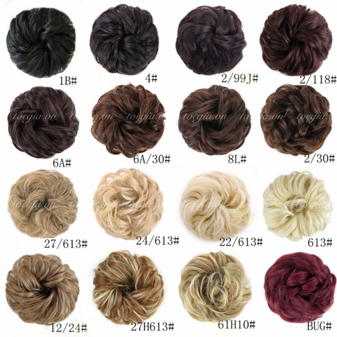 Búi cột xoăn 16 màu mới