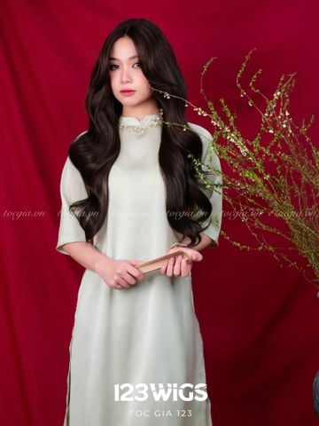 Tóc da lace xoăn sóng SL1034