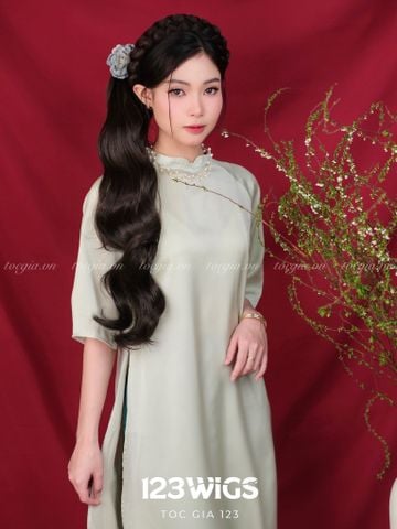 Combo ngoạm nhỏ xoăn + cài bính 5cm 1159