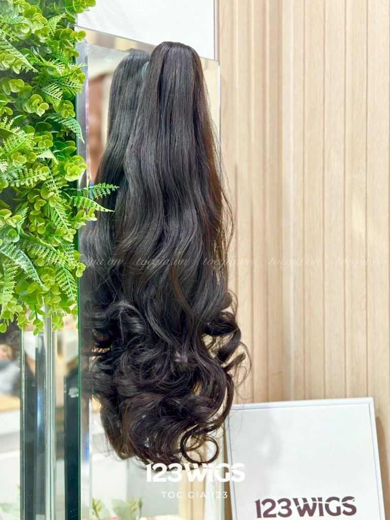 Ngoạm tóc thật 61087