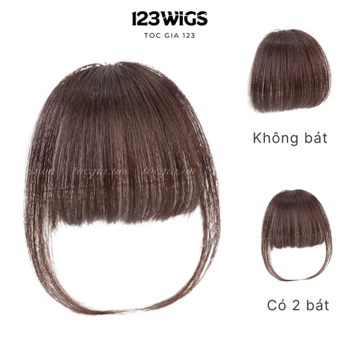 Mái ngang - Mái ngố dày vừa TÓC THẬT MN2