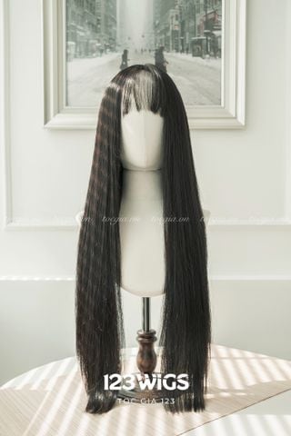 Tóc thật dày thẳng mái thưa 61153