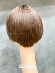 Tóc ngắn tém cúp mặt - mái thưa S1023