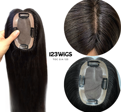 Mái da MONO phủ đỉnh tóc thật