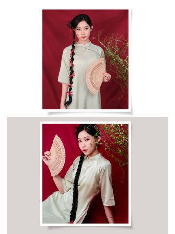 Cột dây bím / dây bính Tết (2 kiểu)