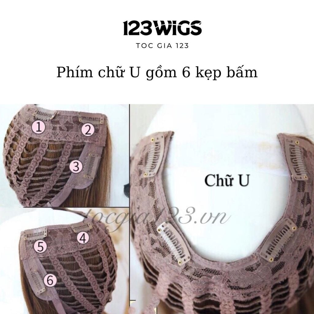 Phím kẹp chữ U xoăn xù mì SU1003