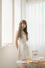 Tóc dài Xoăn gợn - Mái thưa S1027