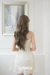 Tóc dài Xoăn gợn - Mái thưa S1027