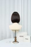 Tóc giả nguyên đầu siêu da lưới Lace ngắn cúp - Mái bay SL1018