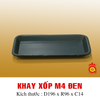 QQ-0004 - Khay xốp M4 đen