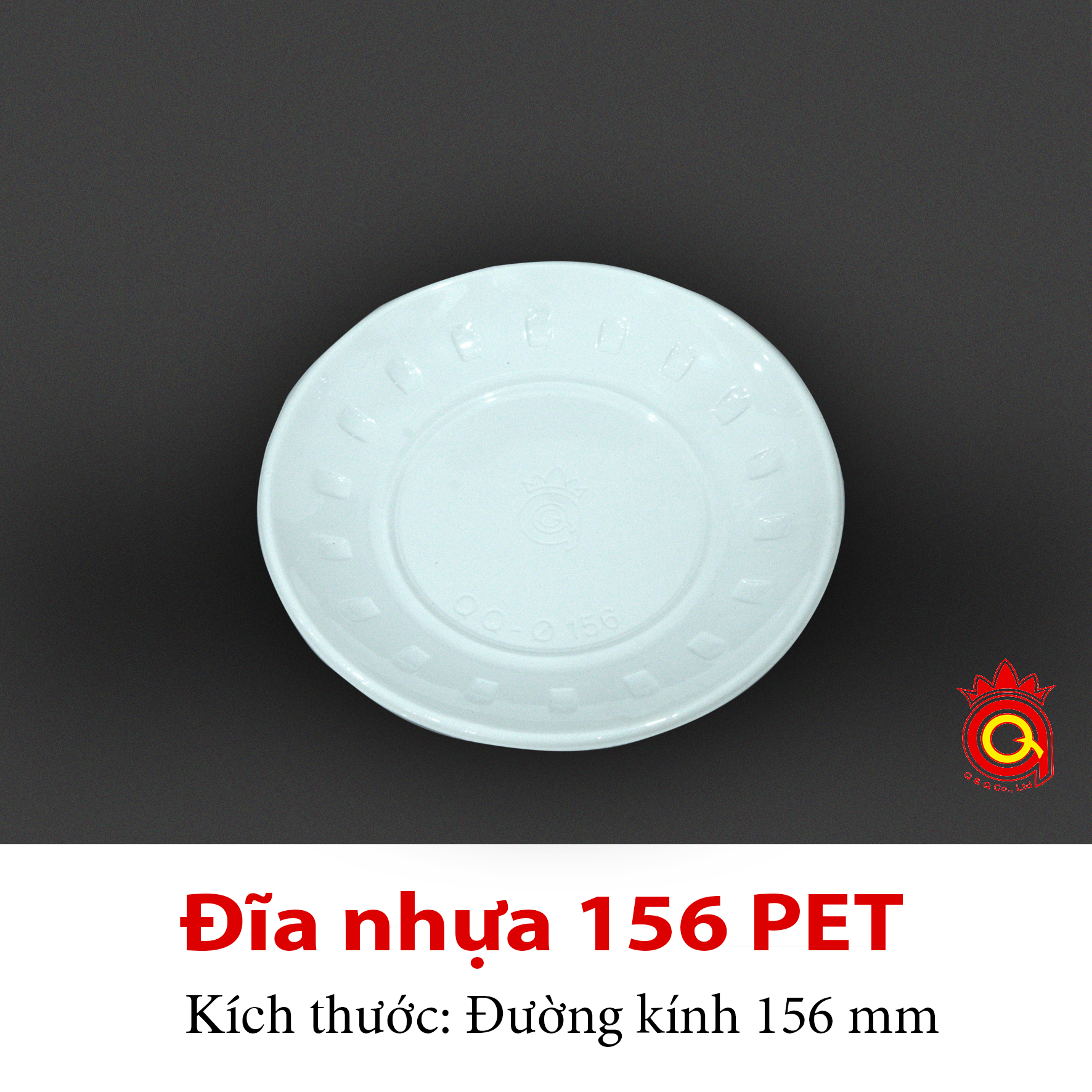 QQ-0036 - Đĩa nhựa 156 (PET)