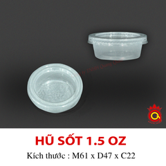 QQ-0048 - Hũ sốt 1.5 oz