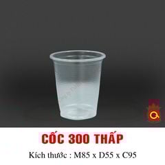 QQ-0051 - Cốc 300 thấp