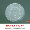 QQ-0067 - Nắp ly 140 PP