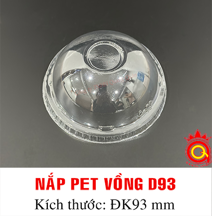 QQ-0070 - Nắp ly D93 cầu PET