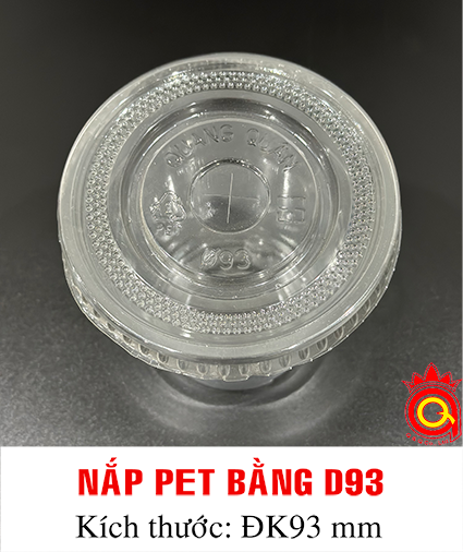 QQ-0071 - Nắp ly D93 PET