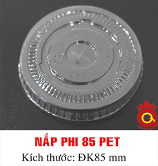 QQ-0086 - Nắp ly PET ø85