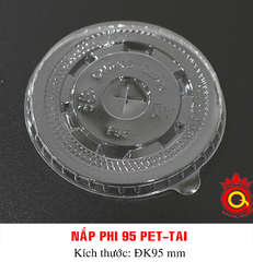 QQ-0087 - Nắp ly PET ø95