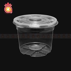 QQ-0071 - Tô + nắp PP 450ml (đồng bộ)