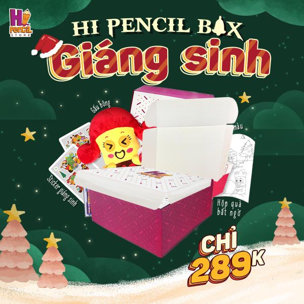 Hi Pencil Box Giáng Sinh