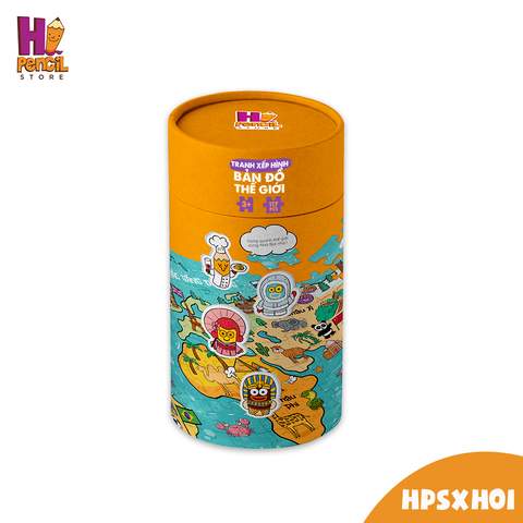 Bộ Tranh Xếp Hình Hi Pencil