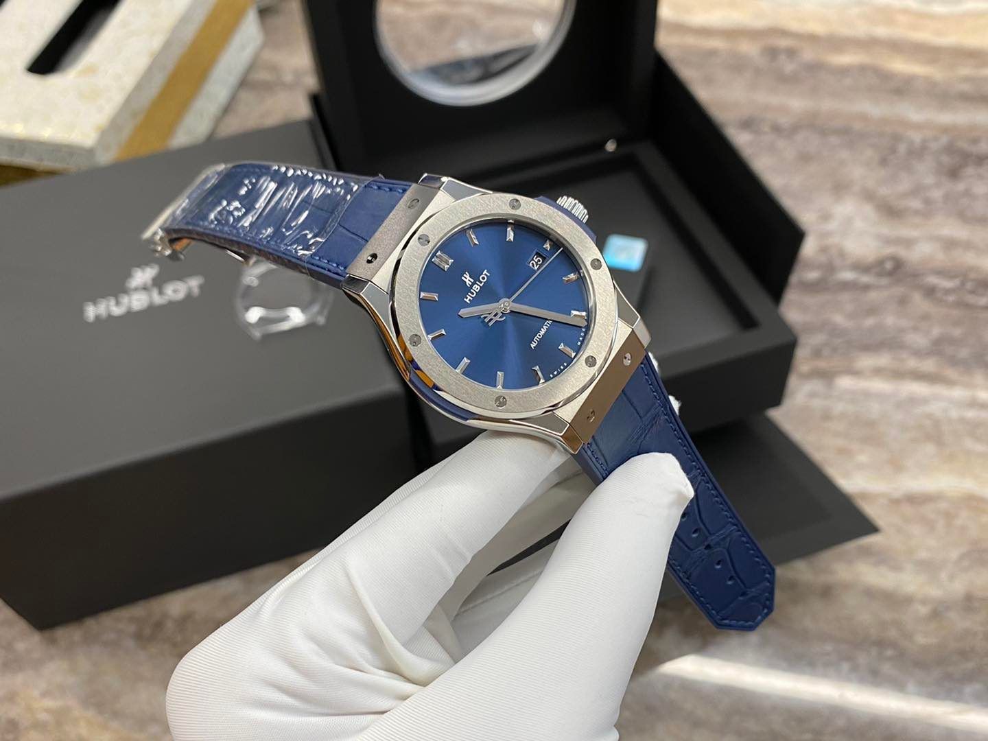 Hublot Classic Fusion Navy 42mm Luxury Phone Accessories