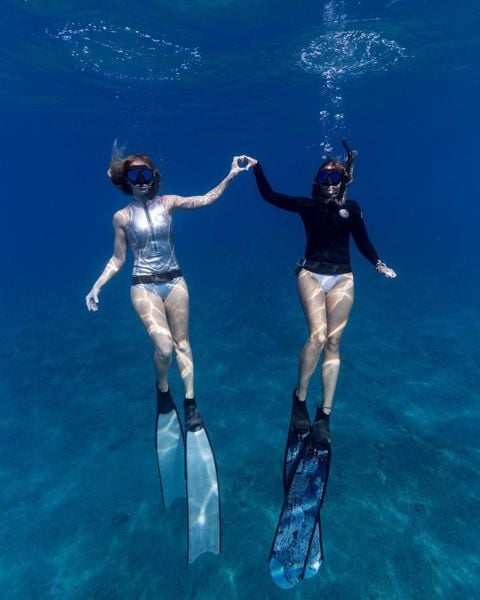 Foot Pockets Leader Fins - Giày lắp chân nhái free diving