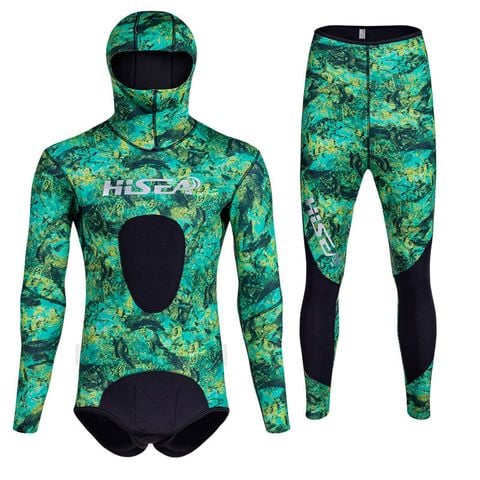  Đồ Lặn Bắn Cá Wetsuit 1.5 mm HISEA Ngụy Trang - AL003 