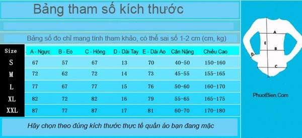 Bikibi vây cá dài tay màu xanh