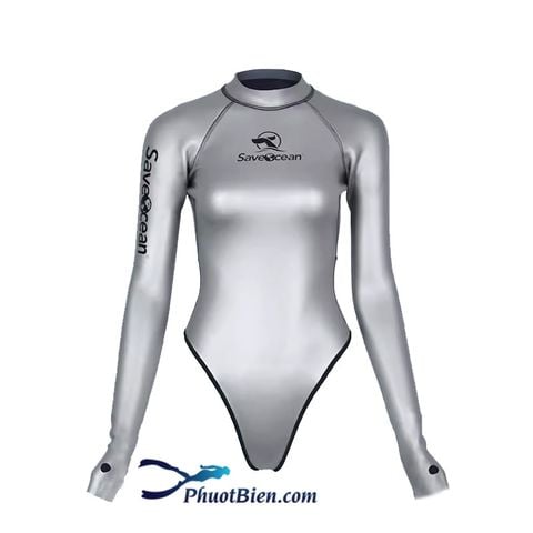  Wetsuit Bikini Bơi Lặn Giữ Nhiệt Nữ 2mm - ALN187 