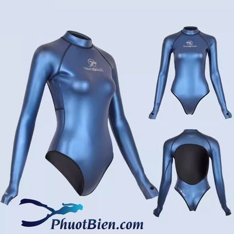  Wetsuit Bikini Bơi Lặn Freedive Giữ Nhiệt Nữ 2mm - ALN287 