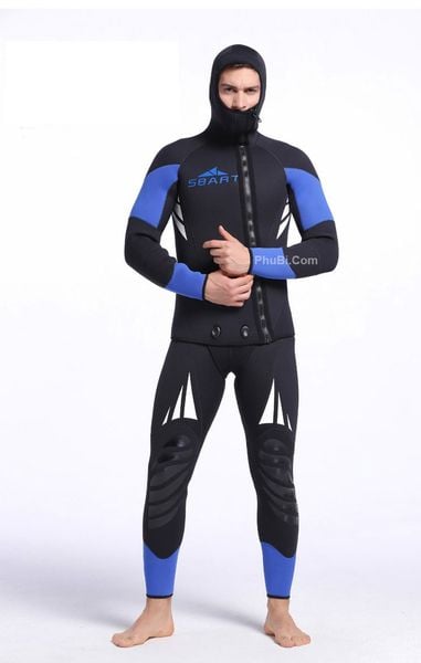 Bộ đồ lặn người nhái chống lạnh chống nước wetsuit 5mm