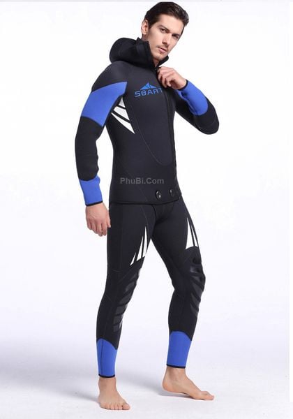 Bộ đồ lặn người nhái chống lạnh chống nước wetsuit 5mm
