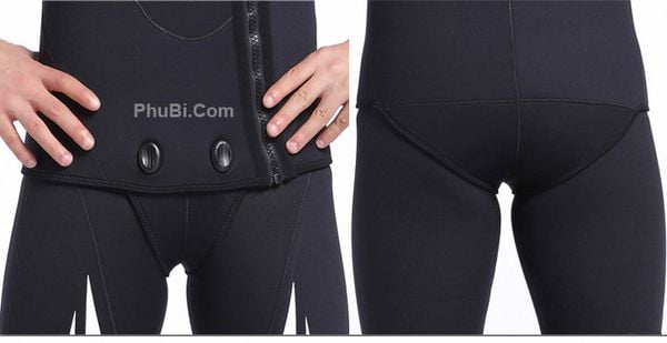 Bộ đồ lặn người nhái chống lạnh chống nước wetsuit 5mm