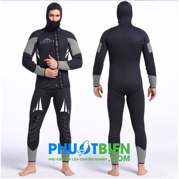 Đồ lặn giữ nhiệt chống thấm Wetsuit 5mm