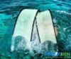Chân Nhái Sợi Thủy Tinh Xuyên Sáng Transparent Freediving Leaderfins Màu Trắng ICE BI-FINS