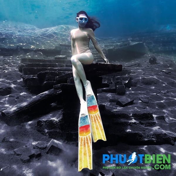 Chân nhái lặn freedive Leader Fins Phiên Bản Giới Hạn