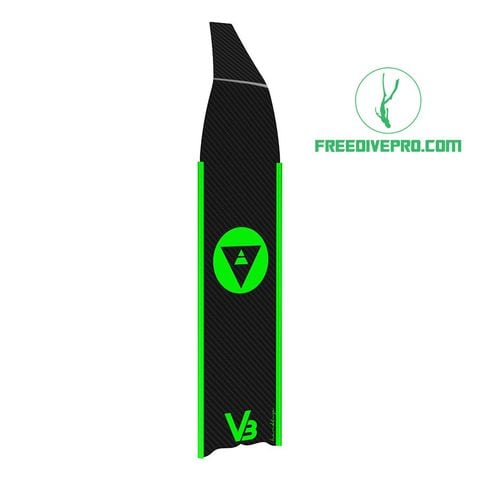  Chân Nhái Lặn Freedive Carbon Alchemy V3-30-Plus Fins - CNV3-Plus-Xanh 