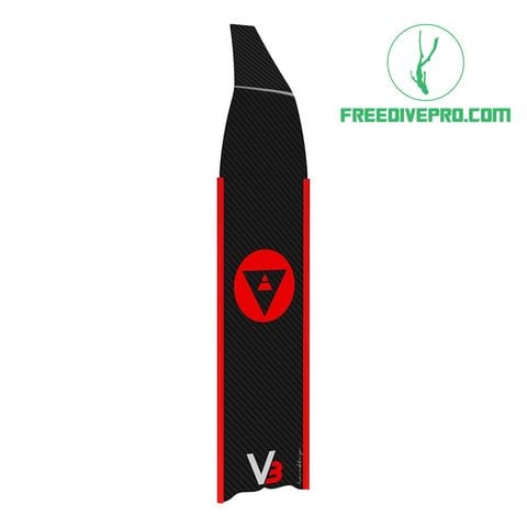  Chân Nhái Lặn Freedive Carbon Alchemy V3-30-Plus Fins - CNV3-Plus Đỏ 