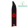 Chân Nhái Lặn Freedive Carbon Alchemy V3-30-Plus Fins - CNV3-Plus Đỏ