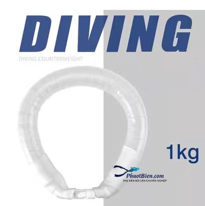 Chì lặn biển đeo cổ freedive - diving weights