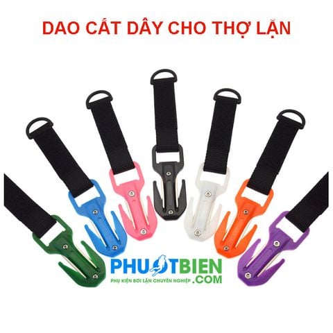  Dao Lặn Biển Dạng Kéo Line Cutter - DL963 