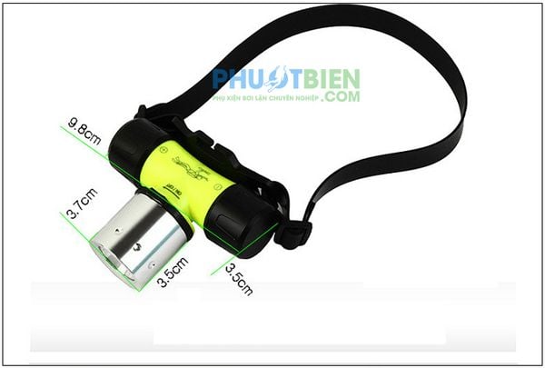 Đèn pin đội đầu dành cho thợ lặn diving headlight