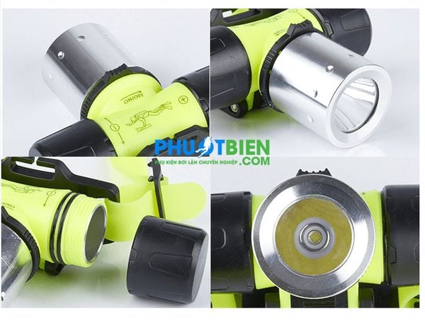 Đèn pin đội đầu dành cho thợ lặn diving headlight