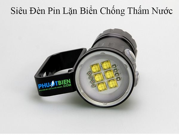 Đèn Pin Led Lặn Biển Chống Thấm Nước Đa Chức Năng FLashlight  QH14-7