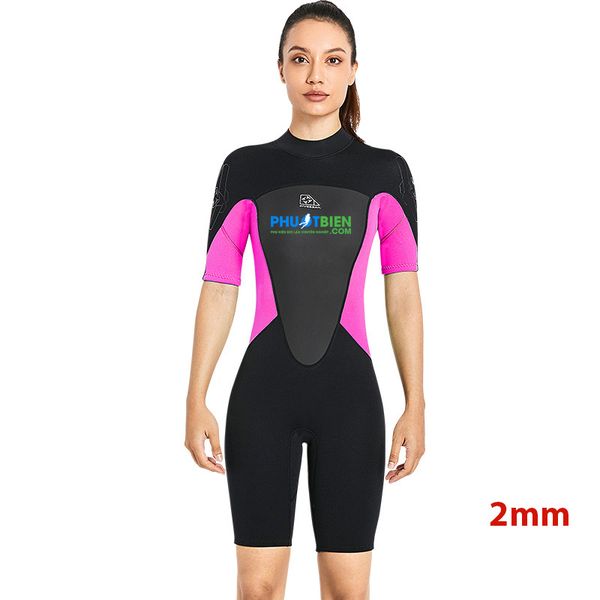 Wetsuit Bơi Lặn Giữ Nhiệt Nam & Nữ Dạng Lửng 2MM