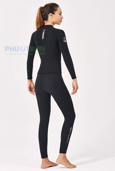 Đồ bơi lặn Wetsuit nữ giữ nhiệt 1.5 mm